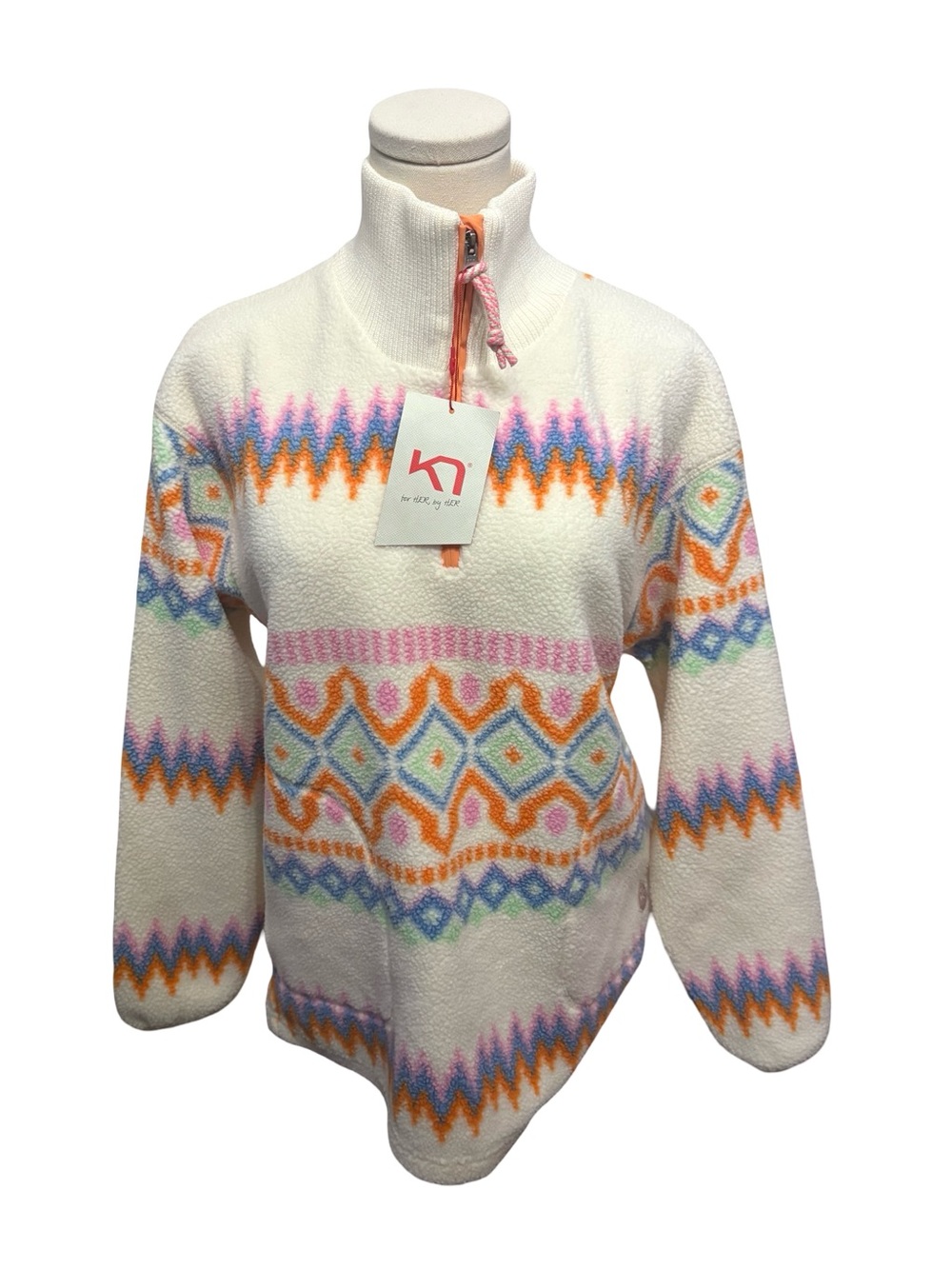 Karie Traa Ruthie Midlayer Half-Zip Pullover - NWT- Women's Small